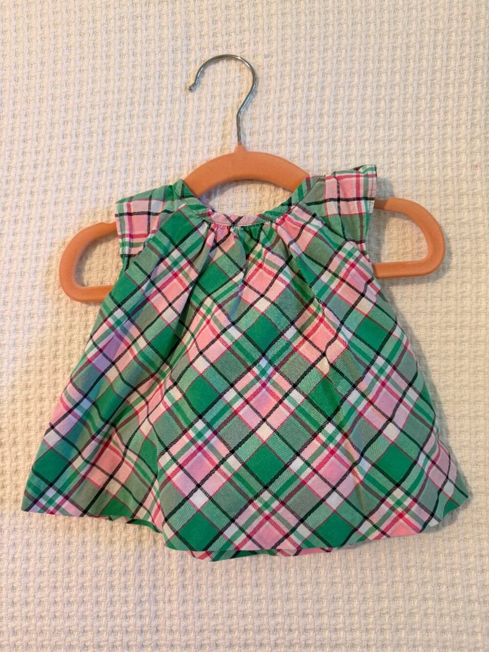 Gymboree plaid matched set